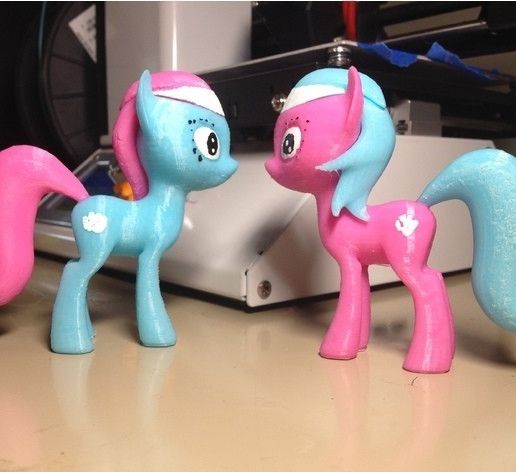 MLP Lotus et Aloe Pony