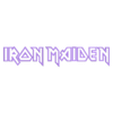 2.stl Iron Maiden modular Logo / Lettering