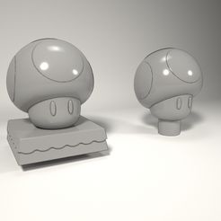 Cogumelo-01.jpg Mario keycap - Mushroom - 2 versions