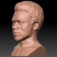 4.jpg Childish Gambino Donald Glover bust for 3D printing