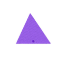 TetraedroListras.stl Tetrahedron vase