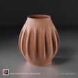 1001-bulb-vase-0001.jpg Archivo STL VASO・Modelo imprimible en 3D para descargar