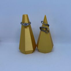 IMG_7160.jpeg Archivo STL Heptagon Pyramid Ring Holders・Objeto para impresora 3D para descargar