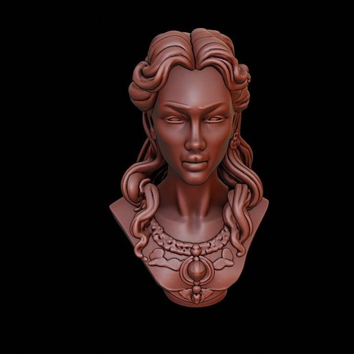 3D file Freyja Bust 👤 ・Model to download and 3D print・Cults