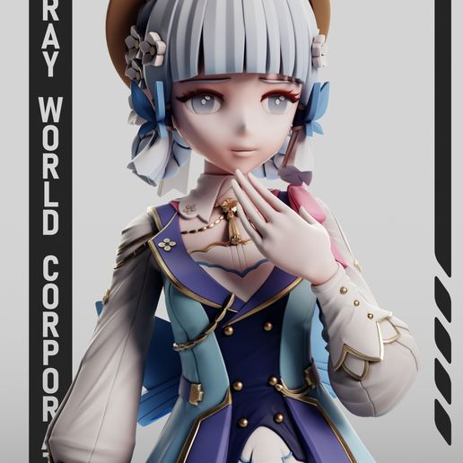 ayaka☆ Genshin Impact Kamisato Ayaka Figure ❄ Size: 27.8cm ❄ Php