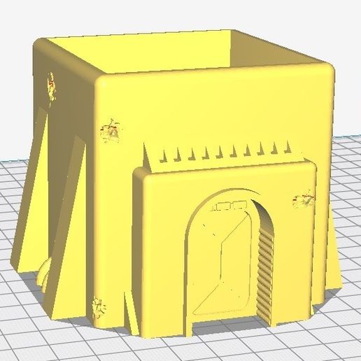 Petite maison.jpg Download STL file Star Wars Legion: Battlefield Scenery! • 3D printer design, Eskice
