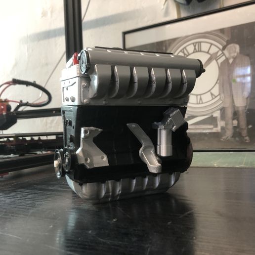 🏌️ Golf R32 V6 3.2 engine 1/4 scale・ STL File for 3D printing・Cults