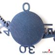 LUKE 3D Gear clock