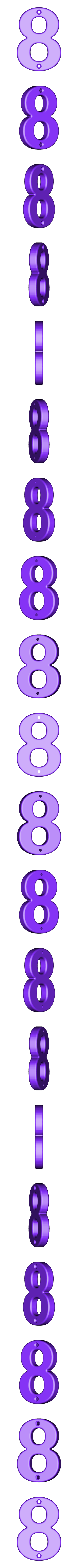8.stl House Numbers