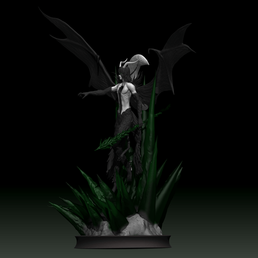 3-min.png Descargar archivo ulquiorra cifer - estatua/figura de blanqueador • Modelo imprimible en 3D, pako000