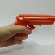 20160515_123051.jpg Free STL file Rubber Band Based Pistol Project (One Day Challenge)・3D printing template to download