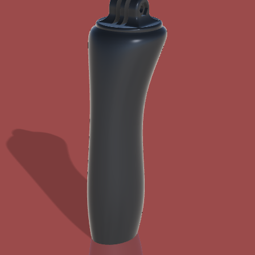 Monopod for action camera 3D model