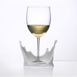 download-2.png Free STL file Splash Coaster - Large・Object to download and to 3D print