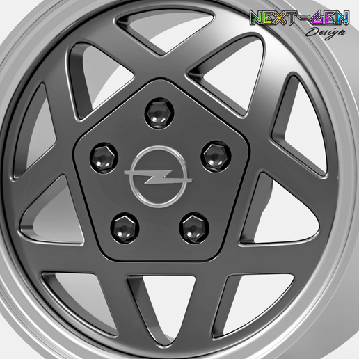🧑‍🏭 Llanta Next-Gen - Opel Monza GT/E con 2 opciones de llanta (Llantas ...