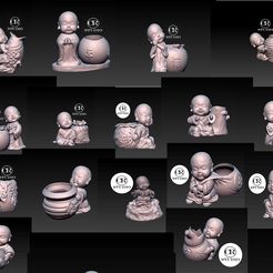 tgf.jpg 3D-Datei buddha pack for 16・3D-druckbares Design zum Herunterladen