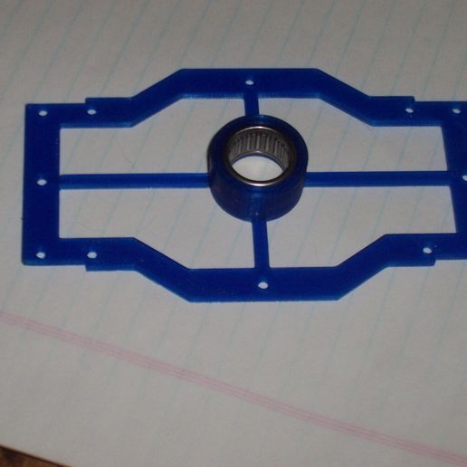 B5 Omega class destroyer rotational section bearing holders 3D model