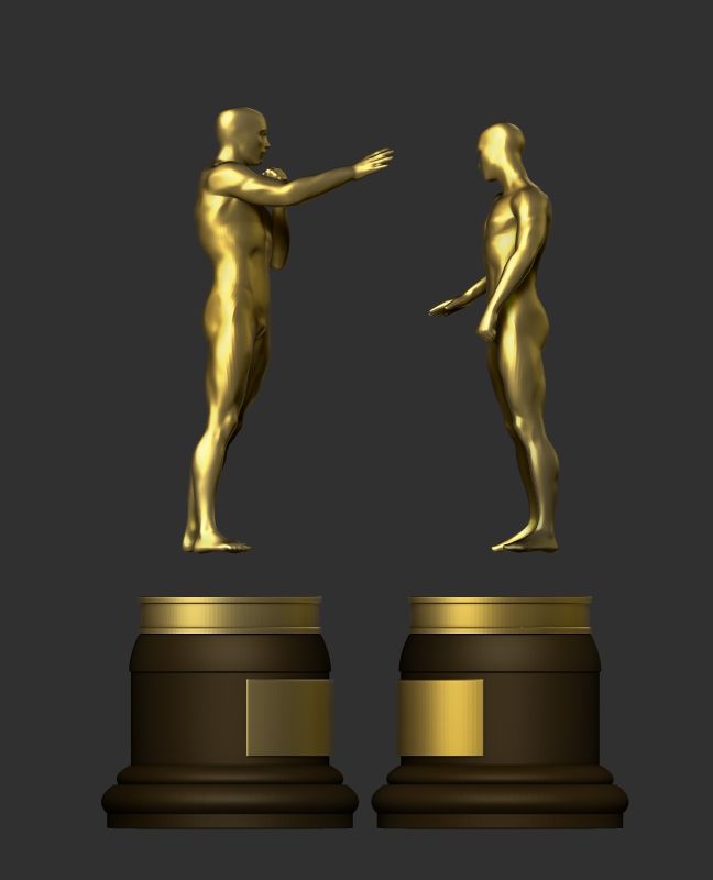 Slaps Plans Descargar archivo STL OSCARs Slap • Plan para imprimir en 3D ・ Cults