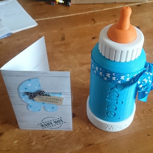 Baby Bottle Piggy Bank
