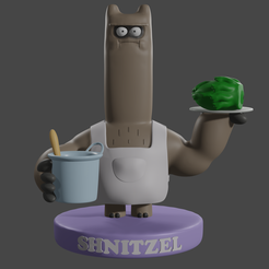 untitled1.png Shnitzel (Chowder) 3D Print Model