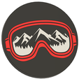 goggles-mountain.png Snowboard Stomp Pad - Waffle Stomper