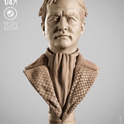230925~1.jpg WICKED MOVIES INVISIBLE MAN PORTRAIT BUST: TESTED AND READY FOR 3D PRINTING