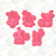 Easter-gnomes-cookie-cutter-set-of-5.png 101 adet kurabiye kalıbından oluşan Mutlu Paskalya seti
