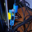 PC089822.JPG Filament guide with support for filament sensor (Geeetech A30)