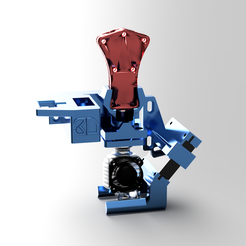135aadf2-49eb-41c0-a488-e4de5b6427a0.png 3D-Datei Prometheus Dual Extrusion Mount für Anycubic Chiron oder Mega・3D-druckbares Modell zum Herunterladen
