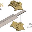 BladeAssm3.jpg Free STL file Mulan's Sword・3D print design to download