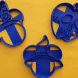 120276576_2803833053197164_5005593255302517037_o.jpg Set of 8 HALLOWEEN DISNEY / WITCH DAY Cookie Cutters