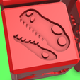 6-Cube-dino-trex-skull.png 用于橡皮泥和感官游戏的益智恐龙立方体