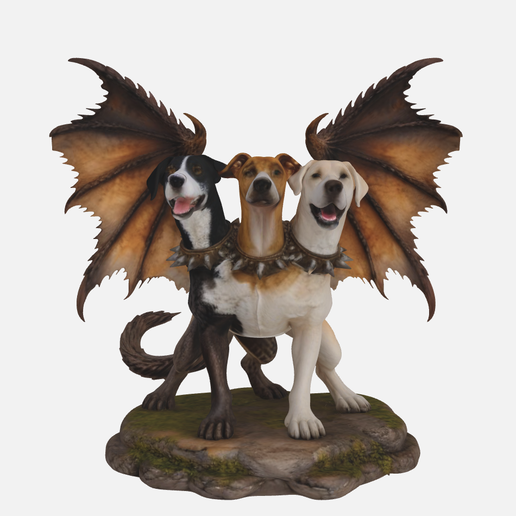 Three-Headed Dragon Dog