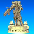 sororitas_render_net_a.jpg STL file godwin's pistol-wielding sister・Model to download and 3D print