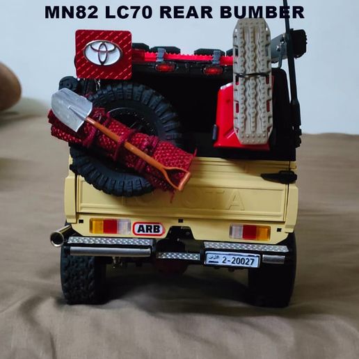 MN82 LC70 Original Rear Bumper
