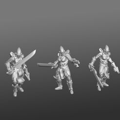 Swords1-clean-2.jpg STL file Pirate Troops・Model to download and 3D print