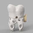 Snímek obrazovky 2020-12-02 181901.png STL file Toothbrush holder・3D printing template to download, Buttskin