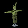 Cults_Springtrap.8009.jpg FNAF Springtrap Full Body Wearable Costume with Head for 3D Printing