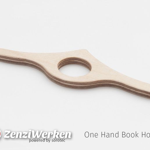 54169f87a04629582639b187030125c2_display_large.jpg One Hand Book Holder cnc/laser