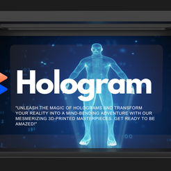 Hologram-Maro3d.png Fichier STL Hologramme・Design pour impression 3D à télécharger