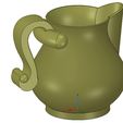 Vpot07-07.jpg cup jug vessel vpot17 for 3d-print or cnc