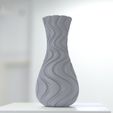 Flower-Vase-Class-A-3B-2_0523.jpg Flower Vase Pot Decorative 3D Print