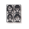 Screenshot-2024-04-07-123906.png The Beatles Minimalist Geometric Openwork Geometric Painting