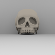 skull1.png STL file Real skull・Model to download and 3D print