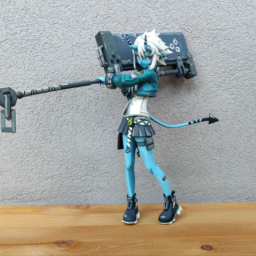 💤 Soukaku Zenless Zone Zero 1/6 3D print model Presupported