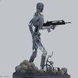 S-90.jpg Terminator T-800 Endoskeleton Salvation Diorama T2 Improved Version