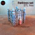 fortress8.jpg SANDBOX Bulding terrain 28mm For Wargame! 22files!