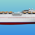 1.png CARNIVAL FANTASY cruise ship 3d printable model