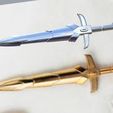 librasword.jpg Libra Gold Saint weapons from Saint Seiya 3D print model