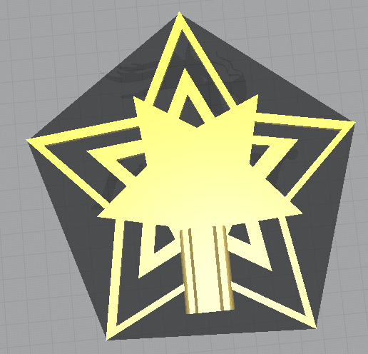 CHRISTMAS TREE STAR 1 - 3D model önizlemesi