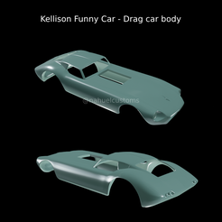 Nuevo-proyecto-2022-01-12T152215.786.png STL-Datei Kellison Funny Car - Dragster-Karosserie herunterladen • 3D-druckbares Modell, ditomaso147